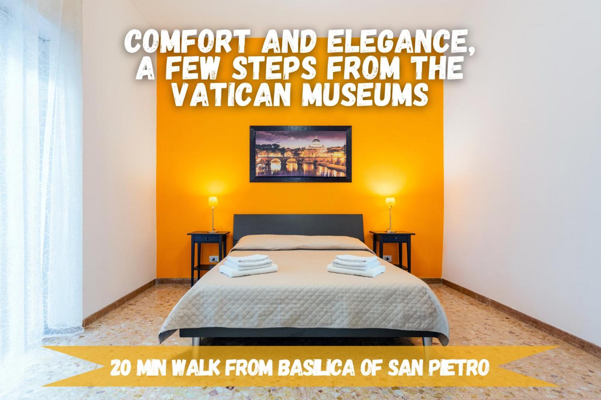 Apartment 10 Minutes By Car From St Peter's Basilica Rom